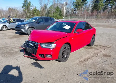 2014 Audi A4 2.0T Premium from USA, damaged, VIN WAUFFAFL0EN005884